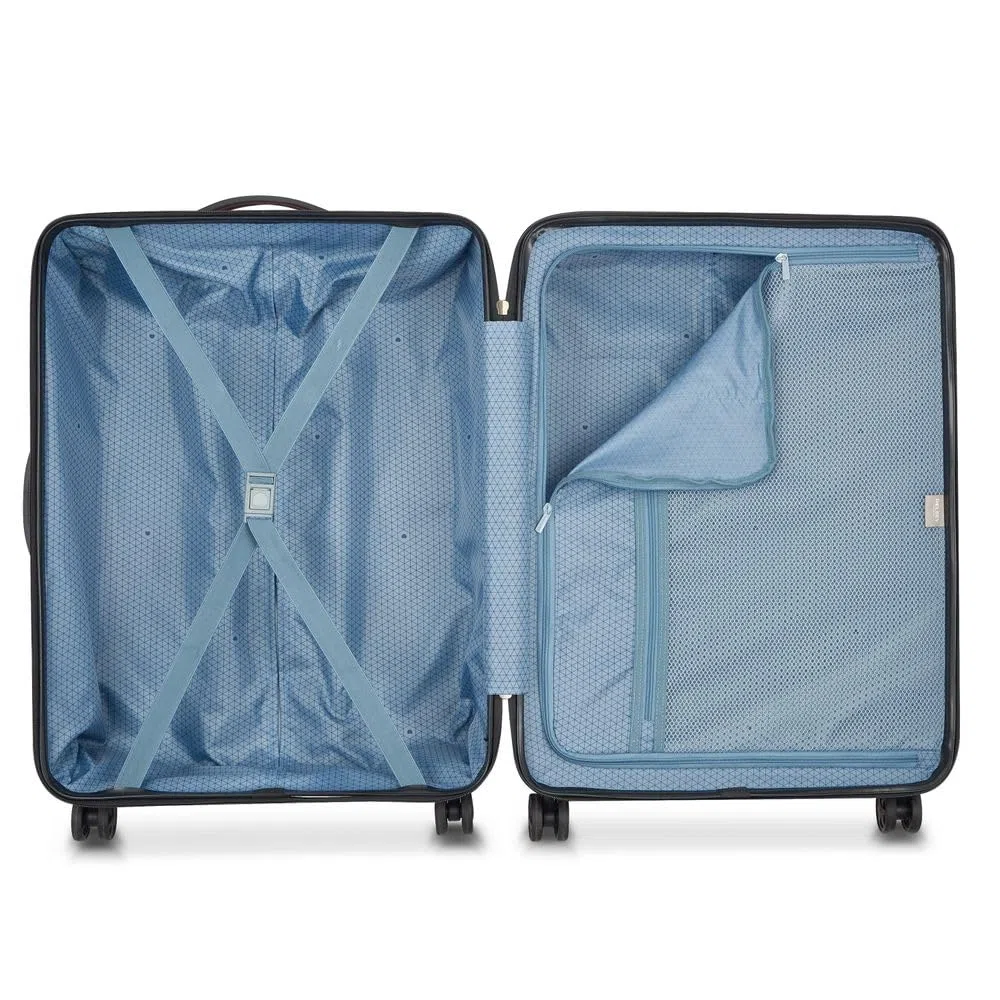 DELSEY PARIS - Airship 2.0 - Valise soute Rigide 66x47x26 cm - 63 L - L - Bleu Clair