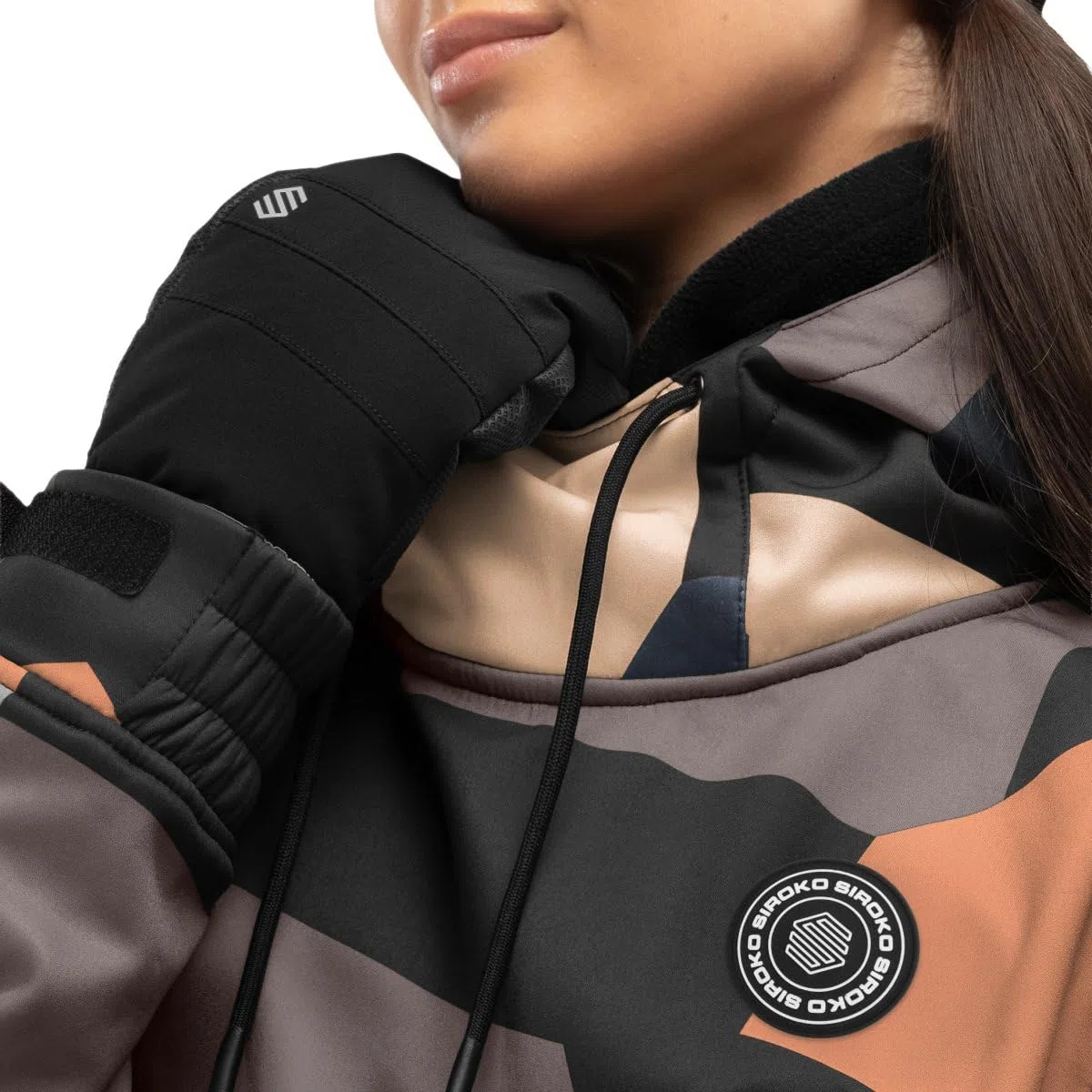 SIROKO - Veste de Snowboard pour Femme W1-W Sandboard