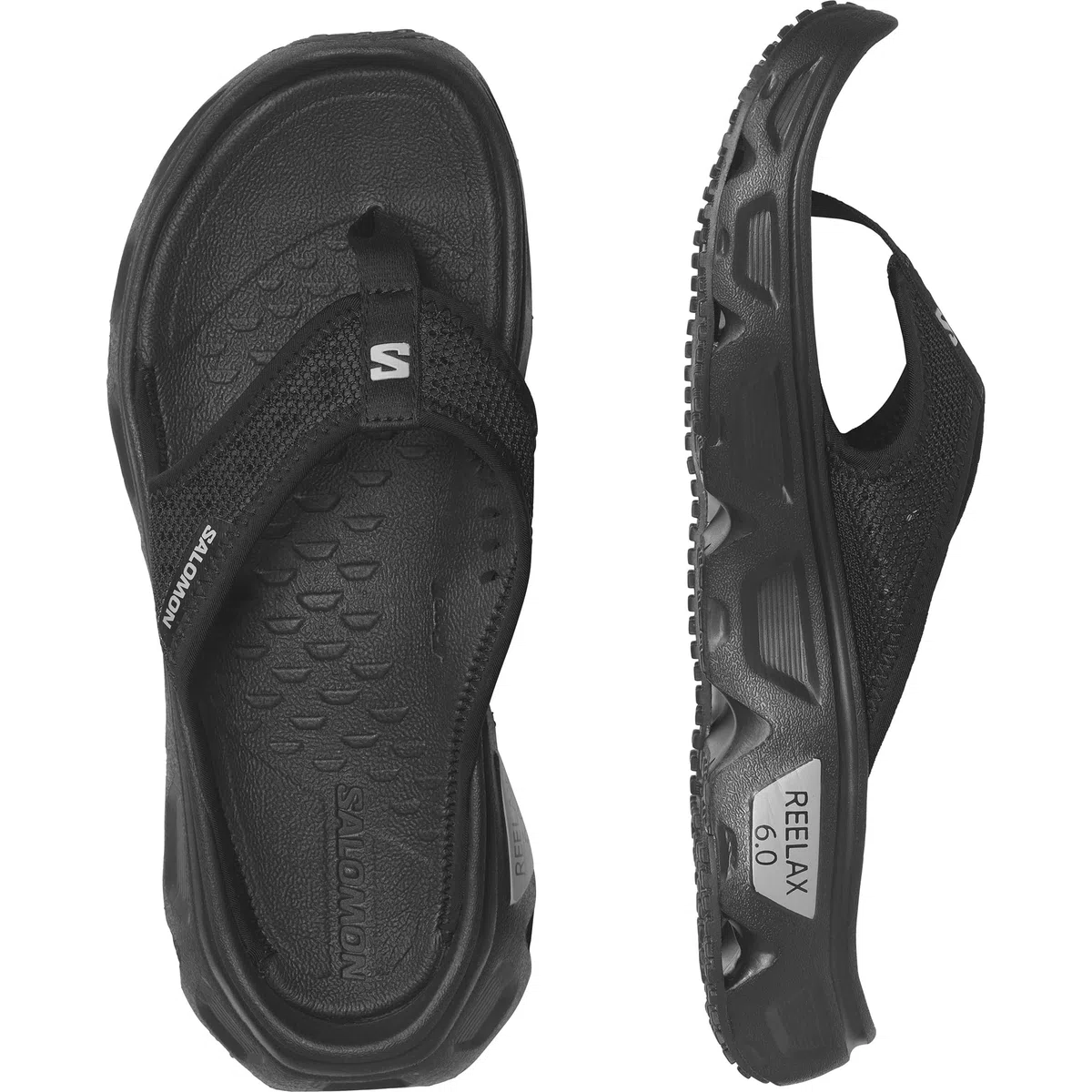 Salomon Reelax Break 6.0 Tongues de récupération pour Femme Foulée amortie Maintien sans coutures Légèreté