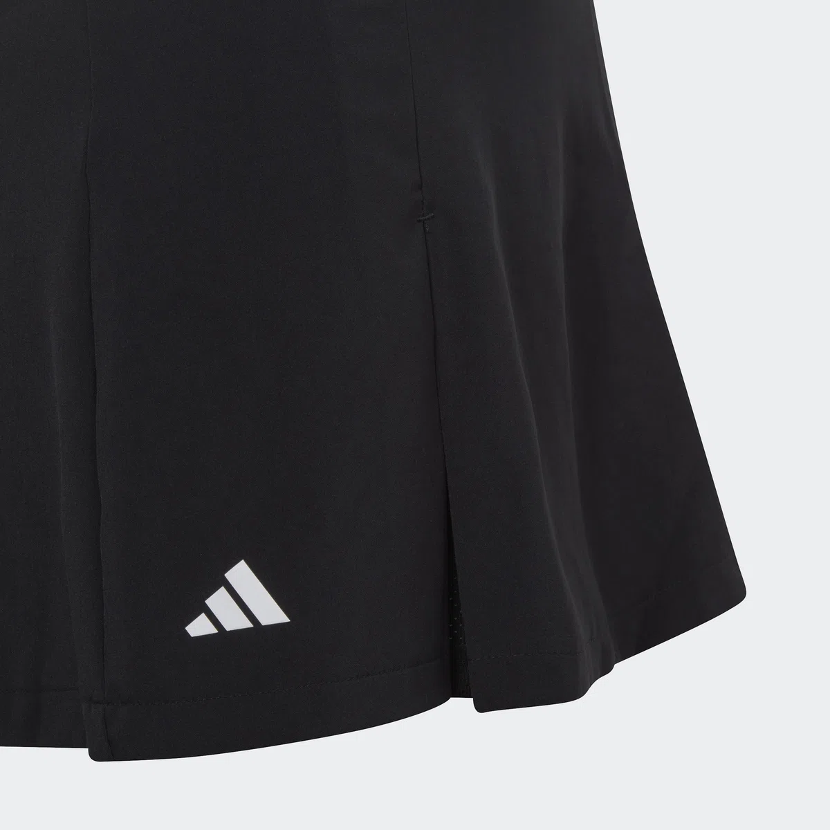 adidas Fille Club Tennis Pleated Skirt, Black, 13-14 Years