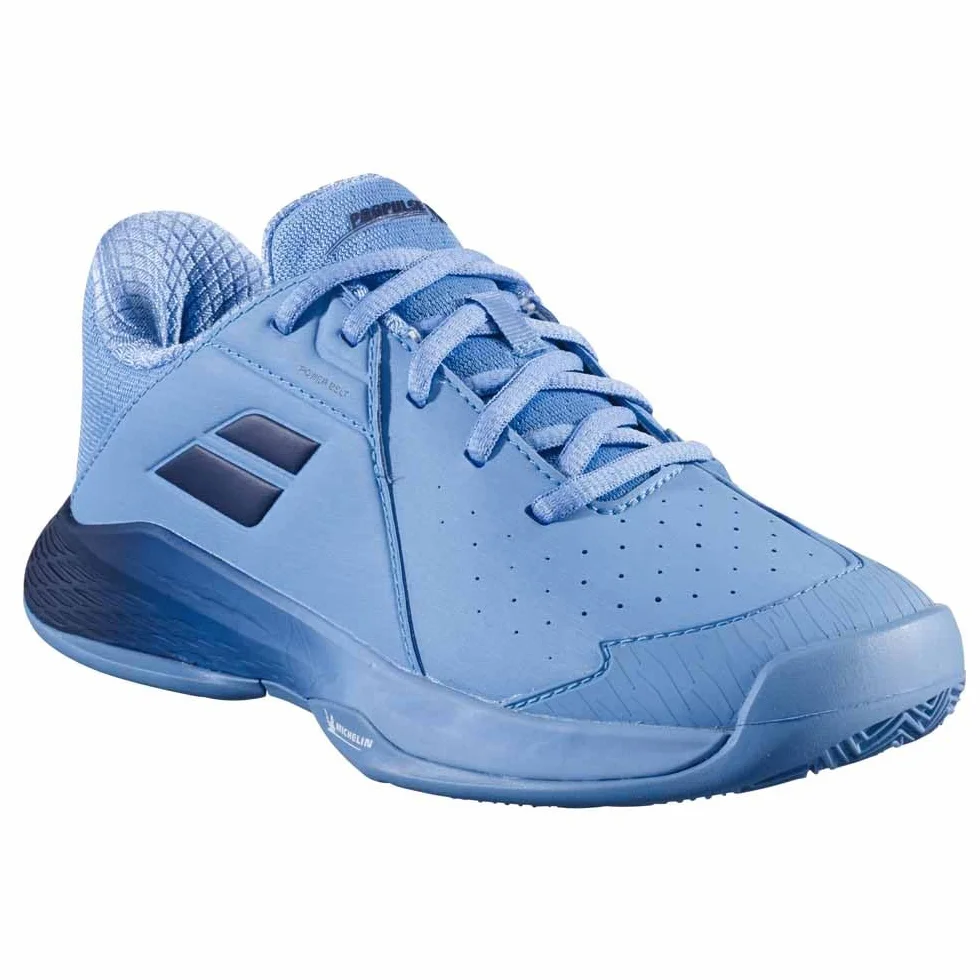 Babolat Enfants Prop Jr 3 Cly Chaussures de Tennis Chaussure Terre battue Turquoise-Bleu EU 39 NEU