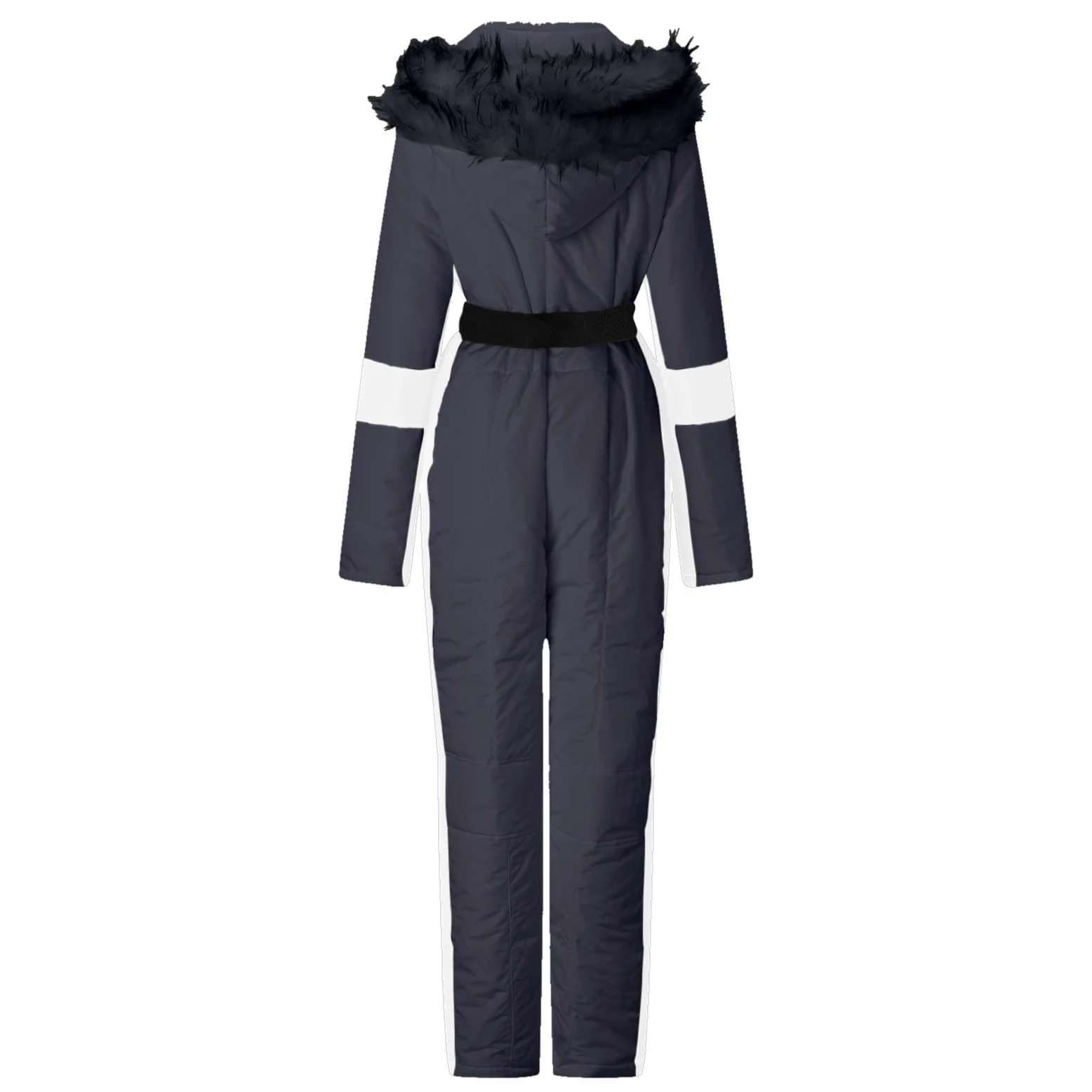 Combinaison de neige pour femme - Combinaison de ski pour femme - Imperméable - Avec capuche - Longue - Hiver - Coupe-vent - Combinaison de ski chaude - Combinaison de sport - Ensembles de neige -