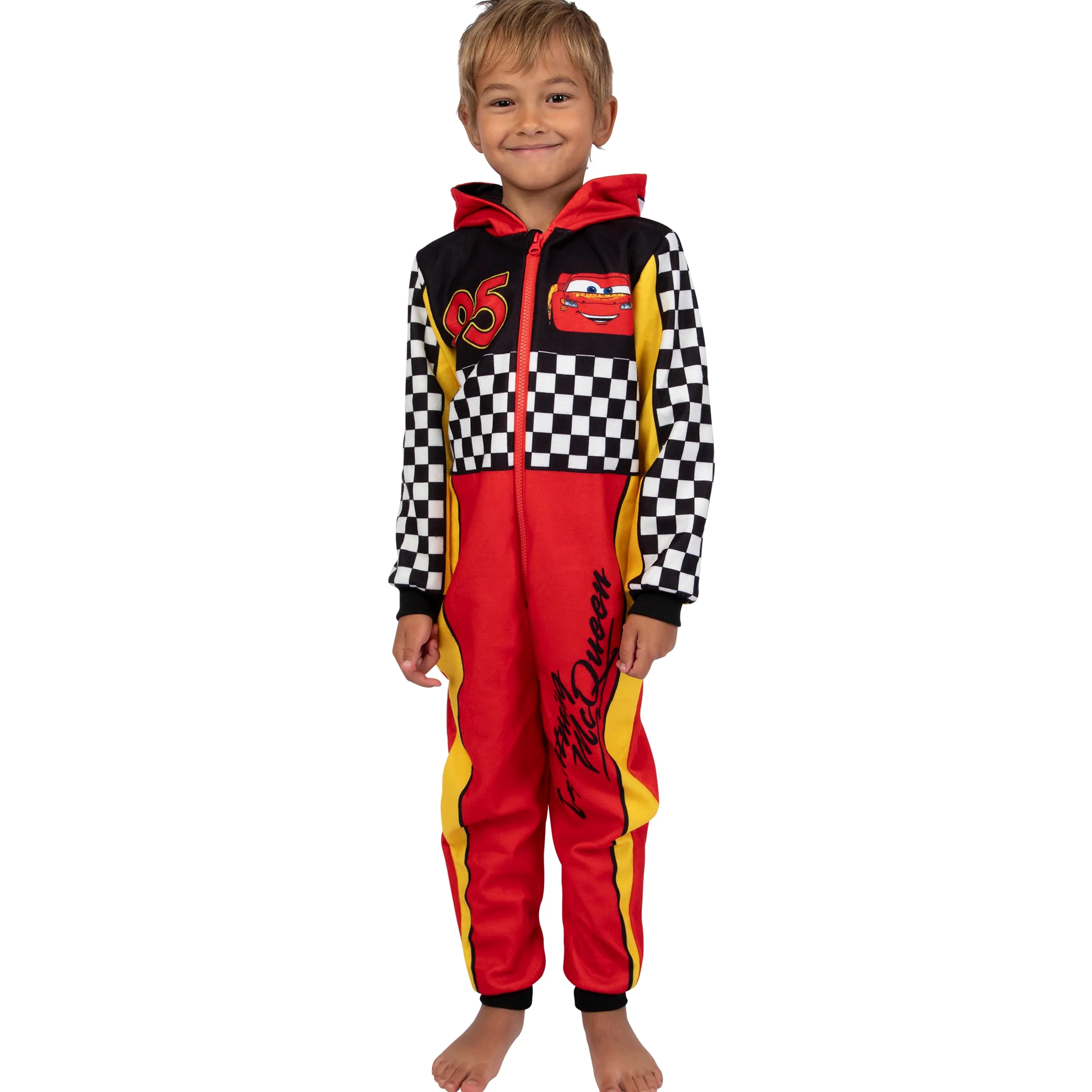 Disney Cars Surpyjama Garcon | Pyjama Combinaison Enfant | Grenouillere Enfant | Combinaison Enfant | 18 Mois Et 8 Ans