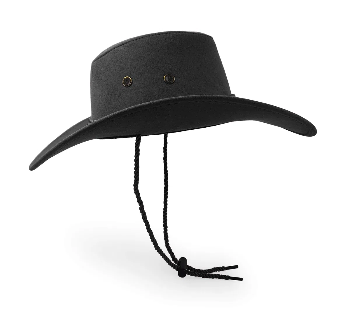 UltraKey Chapeau de Cow-Boy, Chapeau de Soleil Faux Feutre en Daim Bonnet de Voyage Ouest Chapeau Extérieur Protection du Soleil