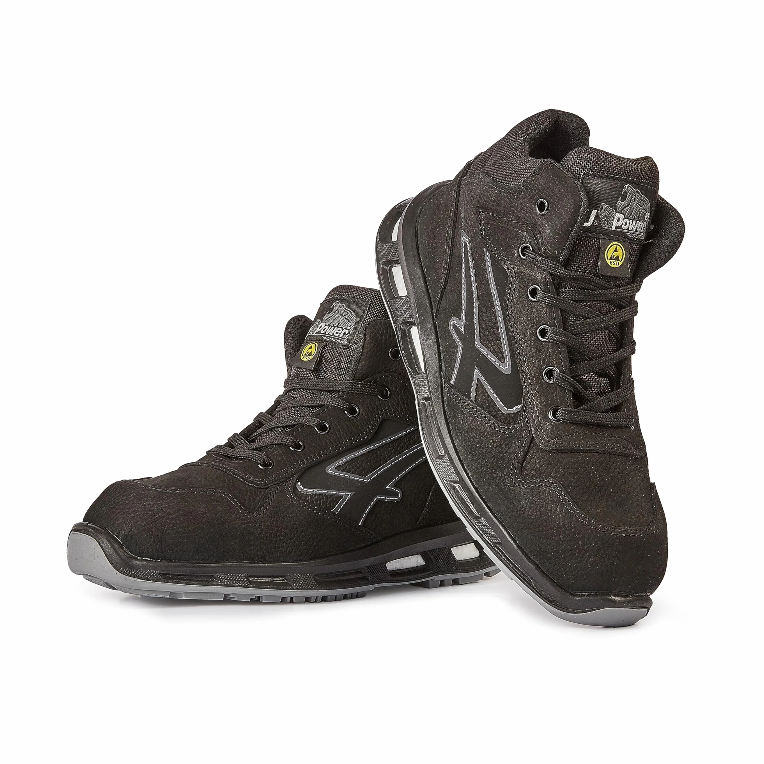 U-Power Red Lion Lift, Chaussures de sécurité, Hautes, Légères et Flexibles, Anti perforation, Anti crevaison, avec Insert Infinergy, avec Embouts en Aluminium (Grey 46)