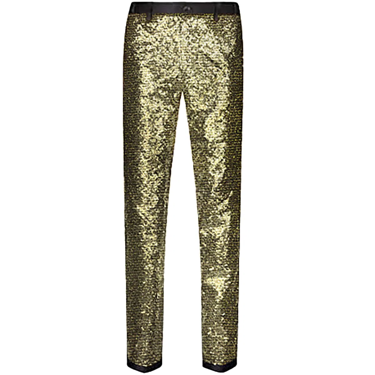 Costume de smoking à paillettes pour homme - 2 pièces - Veste frack pour homme - Pour fête, bal de fin d'année, pantalon - Tenue business, carnaval, cosplay