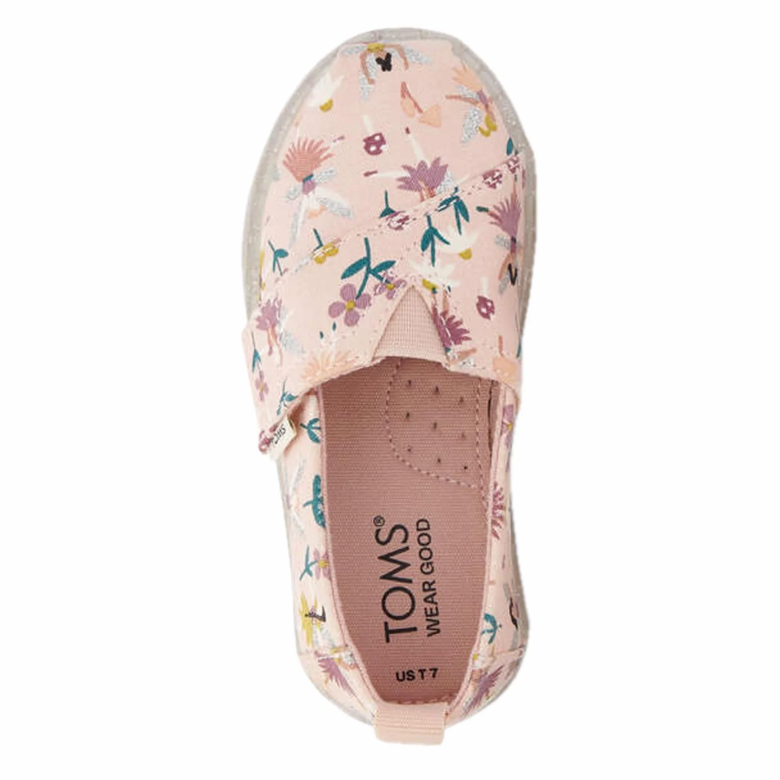 TOMS Fille Alpargata Classique Semelle de Mocassin
