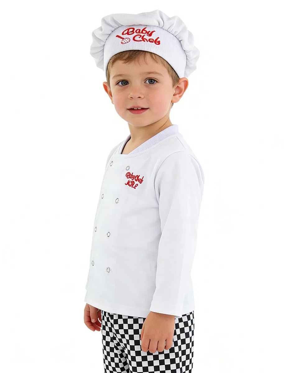 Ensemble Chef Bébé Garçons Halloween Tenue 0-4 Ans