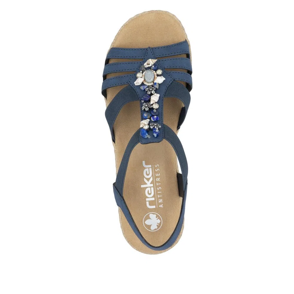 Rieker V0649 Sandale Femme