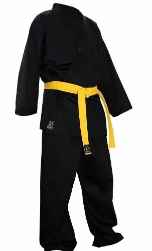 DOUBLE Y Kimono Karate Vo Phuc Noir