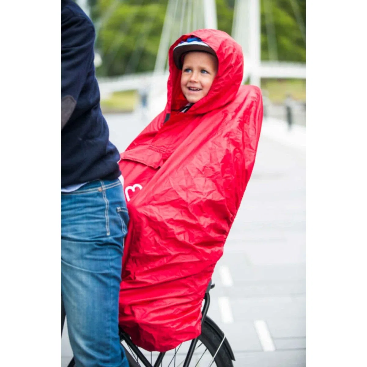 HAMAX Housse de Pluie Réfléchissante Poncho