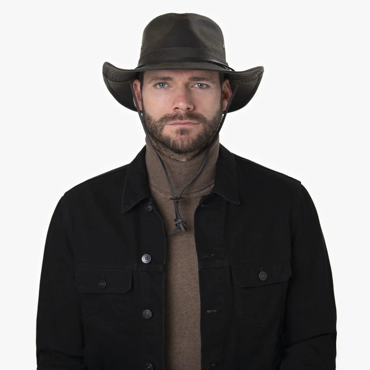 Stetson Diaz Chapeau Outdoor Protection UV Bord Formable Tissu Unisexe Ete Hiver