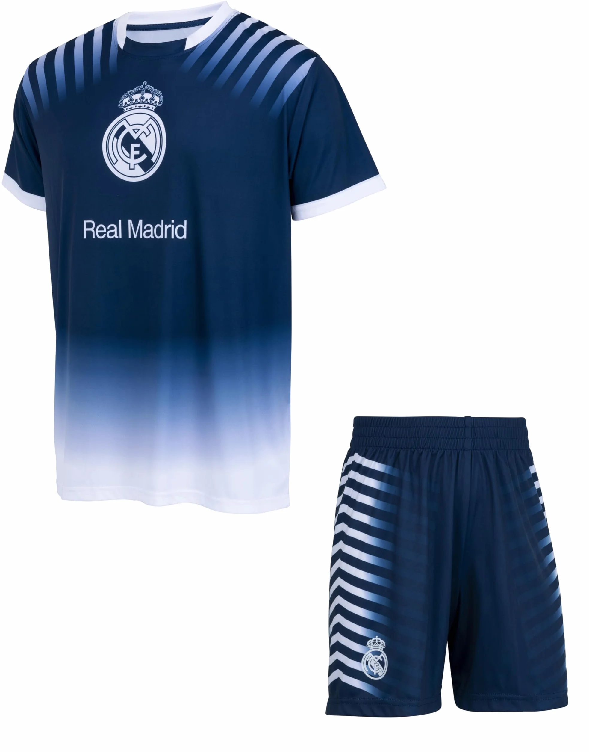 Real Madrid Ensemble Football Maillot Short Real Enfant garçon - Collection Officielle