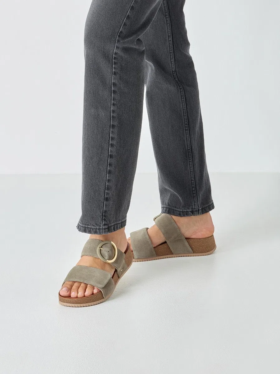 Tamaris Tamaris Comfort Damen Wedge/Plat Mule Multiadjustable Plate-formeFemme