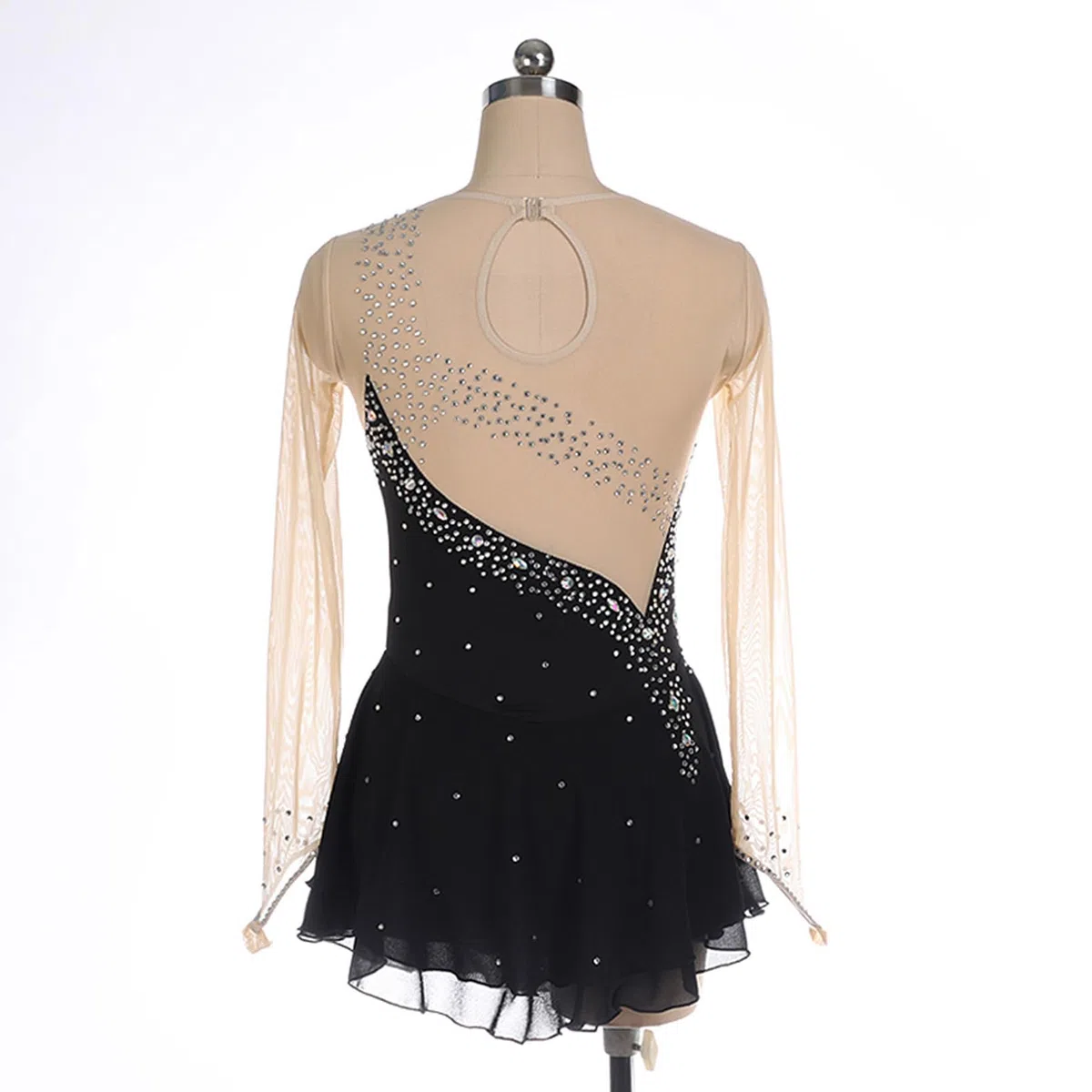 Robe de Patinage Artistique Professionnel pour Femmes, Faite à la Main, pour la Compétition et la Pratique, Patinage Artistique, Combinaison de Gymnastique pour Filles