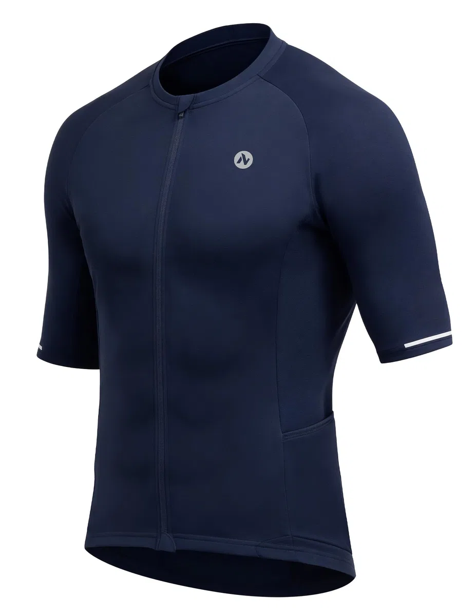 Nepest Maillot Cyclisme Homme Manches Courtes Tenue Cycliste Respirant Séchage Rapide Velo T-Shirt Adapté Au VTT Et Au Vélo De Route