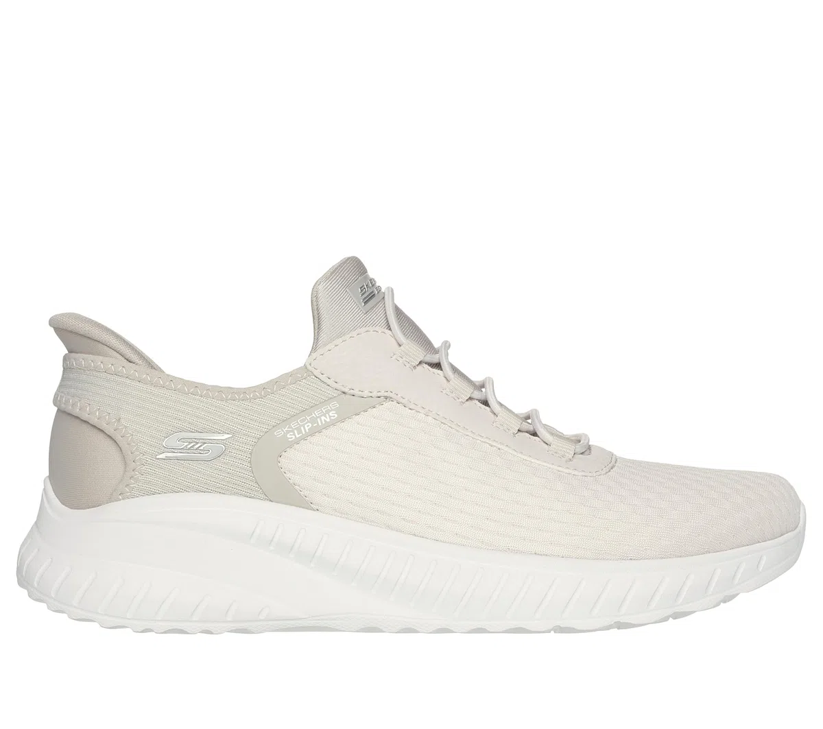 Skechers Chaos Skechers Femme Baskets Hands-Free Slip-Ins Bobs Squad Chaos Daily Inspiration, Rose Knit, 41 EUFemme