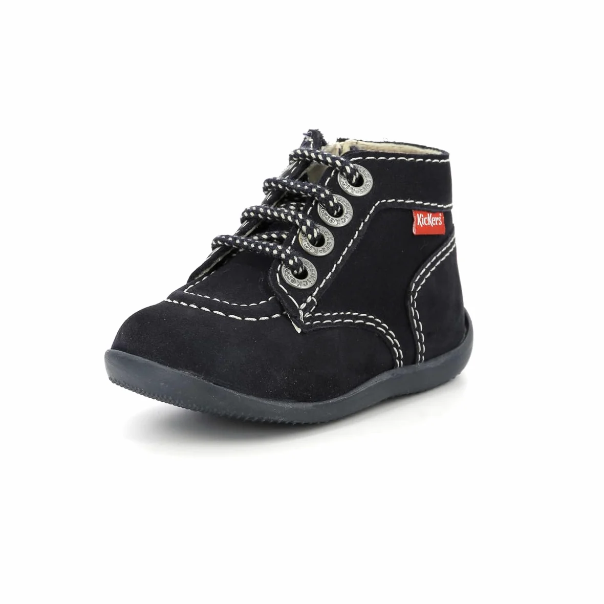 Kickers Bonzip, Bottillons Mixte, Marine, 20