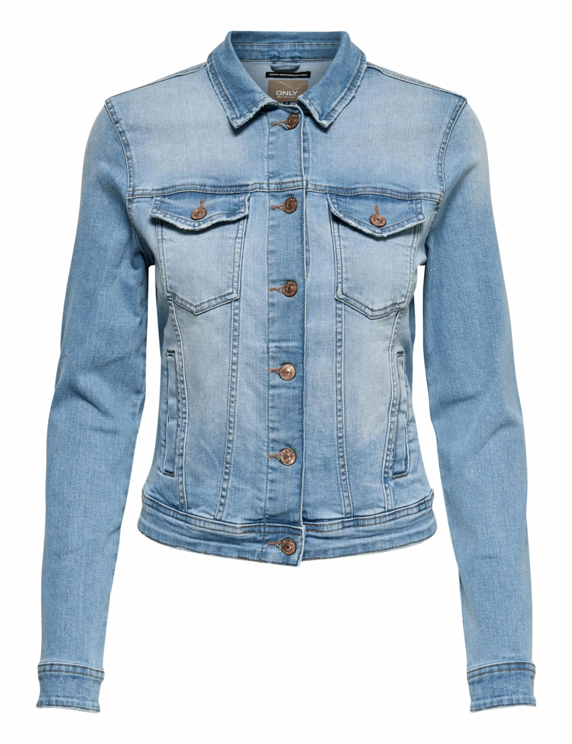 Only Onltia Life Jacket Bb Col Bex168a Noos Veste en jean Femme