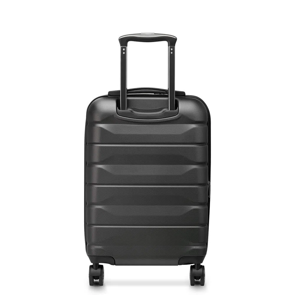 DELSEY Paris - AIR Armour - Valise Cabine Rigide Extensible - 55x35x26 cm - 42 litres - S - Noir