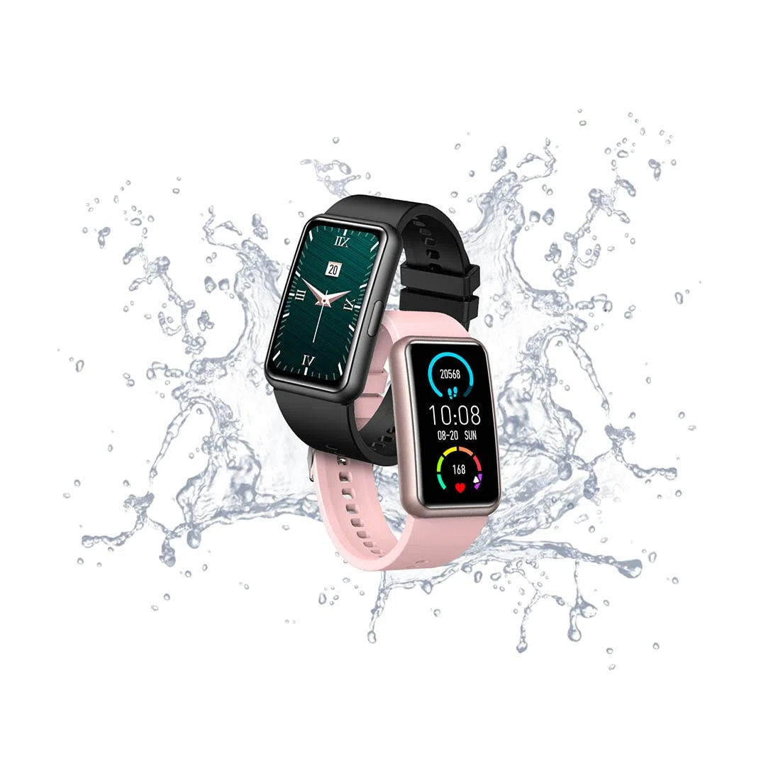 Abyx Montre Connectee Etna Noire
