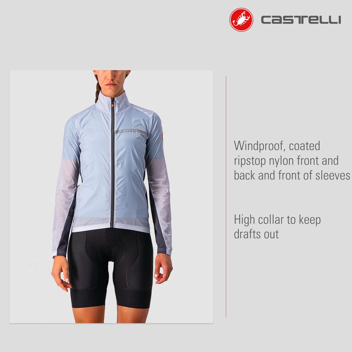 CASTELLI Squadra Stretch W Jacket Jacket Femme