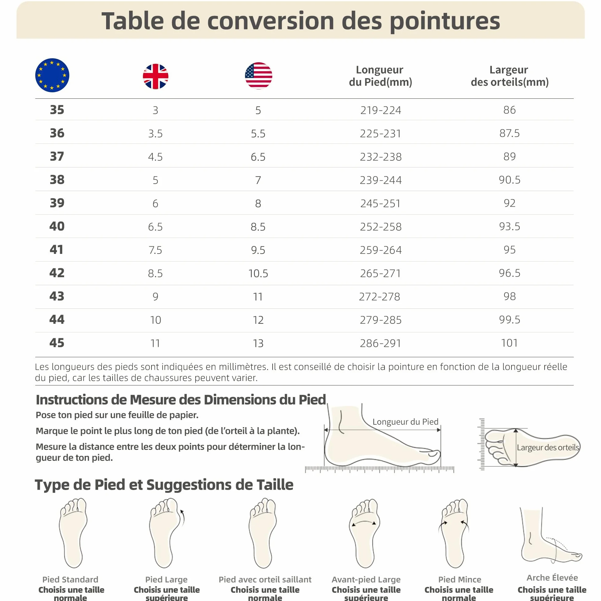 DREAM PAIRS Femme Revona Ballerines Femme élégantes Flats Chaussures