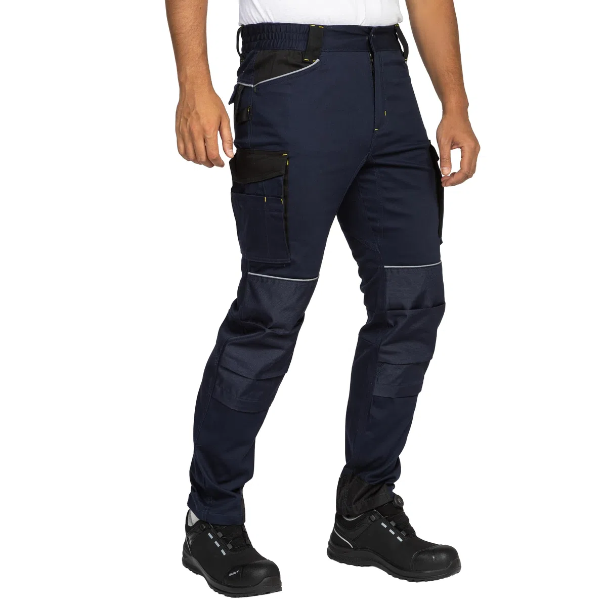 BWOLF Daytona Pantalon de Travail Homme Stretch Pantalon Travail Homme - Coton - Élasthanne - Nombreuses Poches
