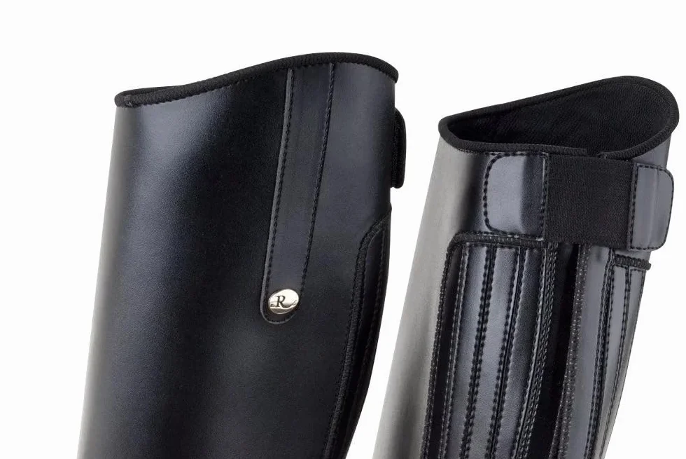 Rhinegold Nebraska Bottes d'équitation Longues synthétiques
