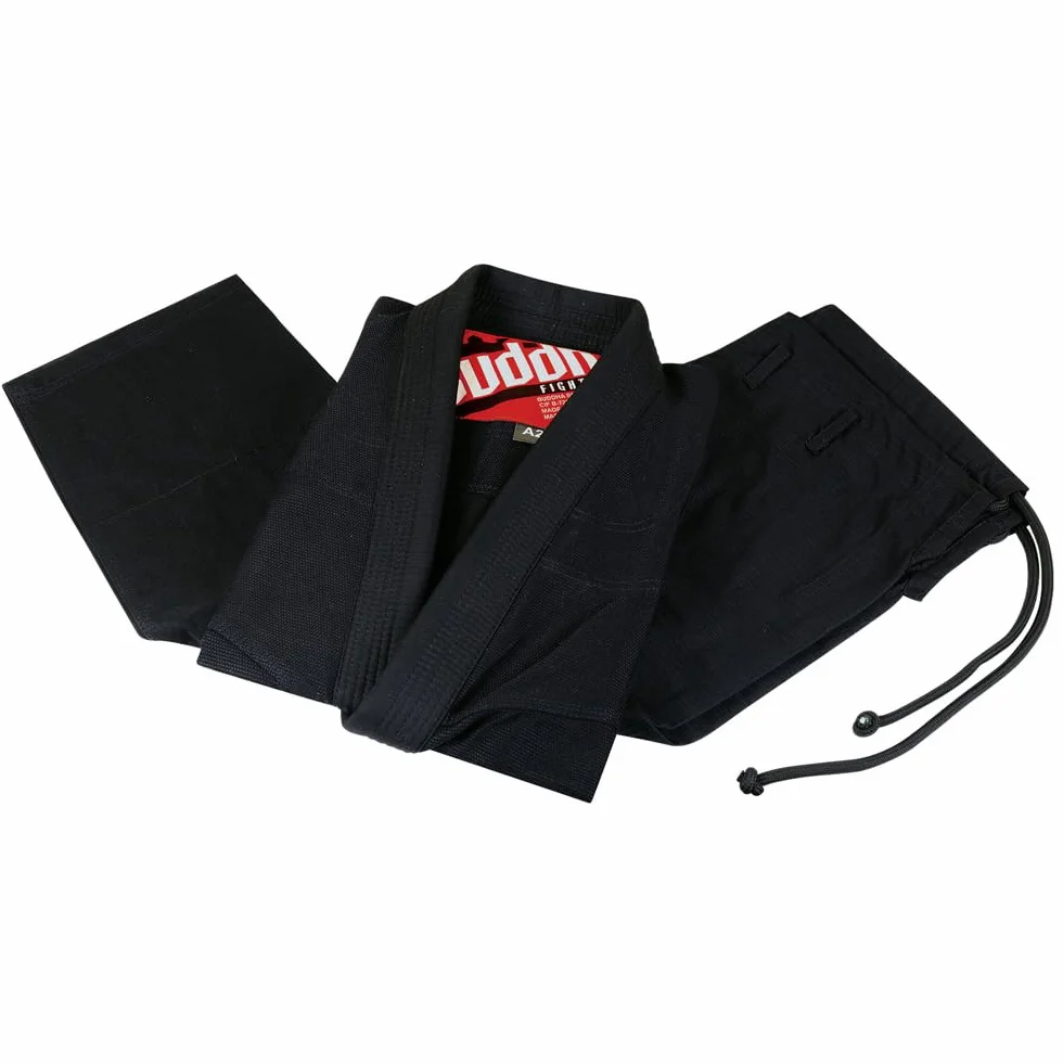 Buddha Fight Wear Kimono Premium Infinity noir