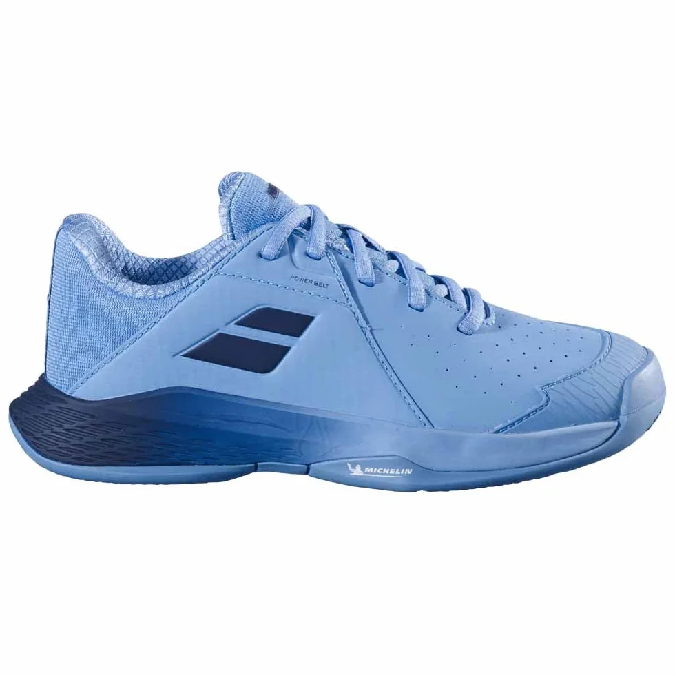 Babolat Enfants Prop Jr 3 Cly Chaussures de Tennis Chaussure Terre battue Turquoise-Bleu EU 39 NEU