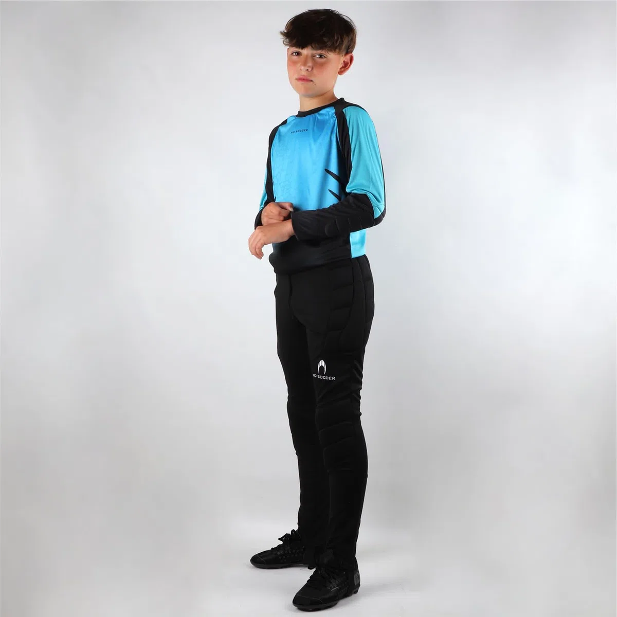 HO Soccer Kid Keeper Set Deep-sea Blue Cojoint gardien de but Mixte enfant