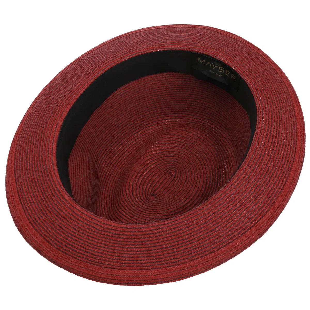 Mayser Chapeau en Paille Samuel Livorno Fedora Homme - Made in The EU de Plage Soleil Printemps-ete Ete