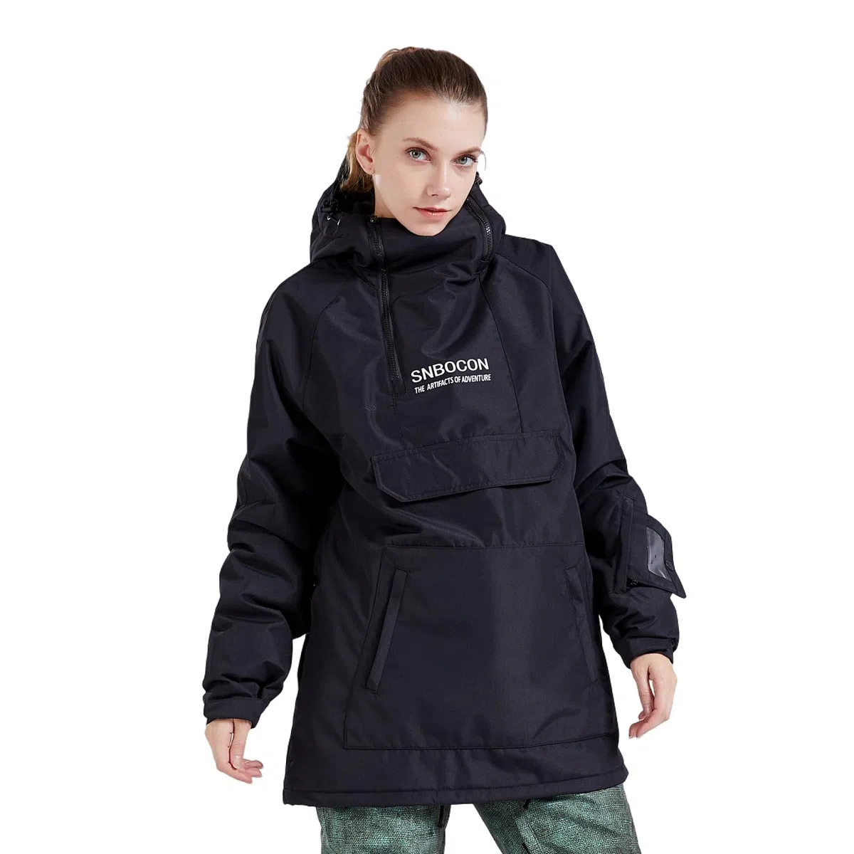 Bluemagic Vestes de Ski Femme, Blouson Hiver Femme, Extérieur Vêtements Thermiques Coupe-vent Etanche à l'humidité Chaud Respirant Neige Ski Marche Camping Manteau