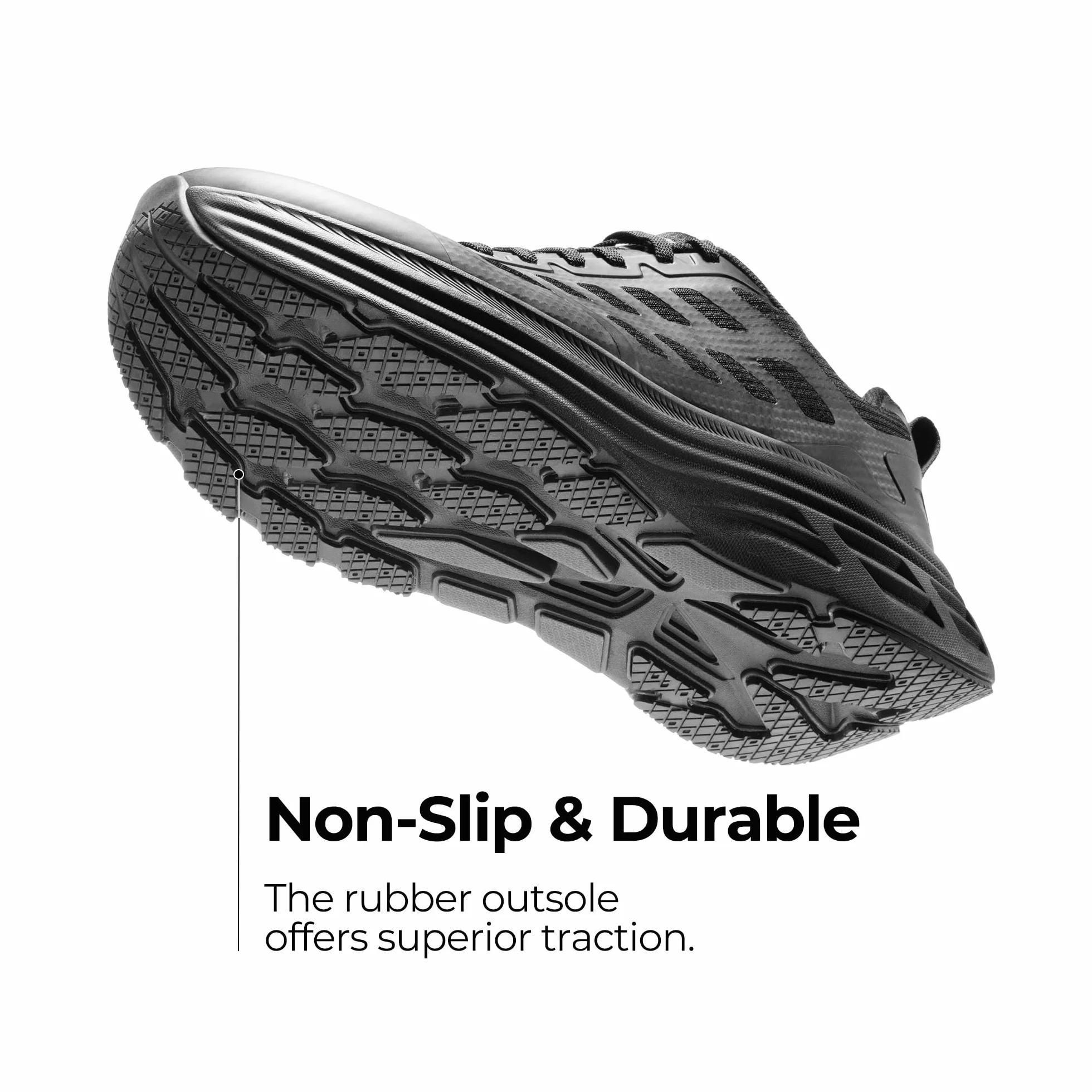 NORTIV 8 Chaussure de Marche pour Hommes Tige en Maille Respirante Chaussures Durable SNWS245M