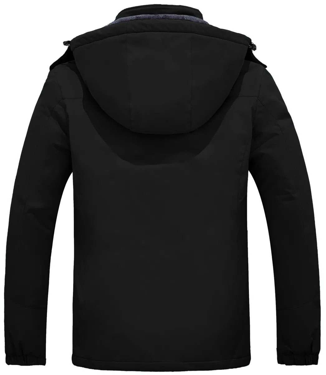 Wantdo Femme Manteau d'hiver Snowboard Outdoor Parka Randonnée Grande Taille Veste de Pluie Imperméable Blouson de Ski Décontracté Coupe-Vent