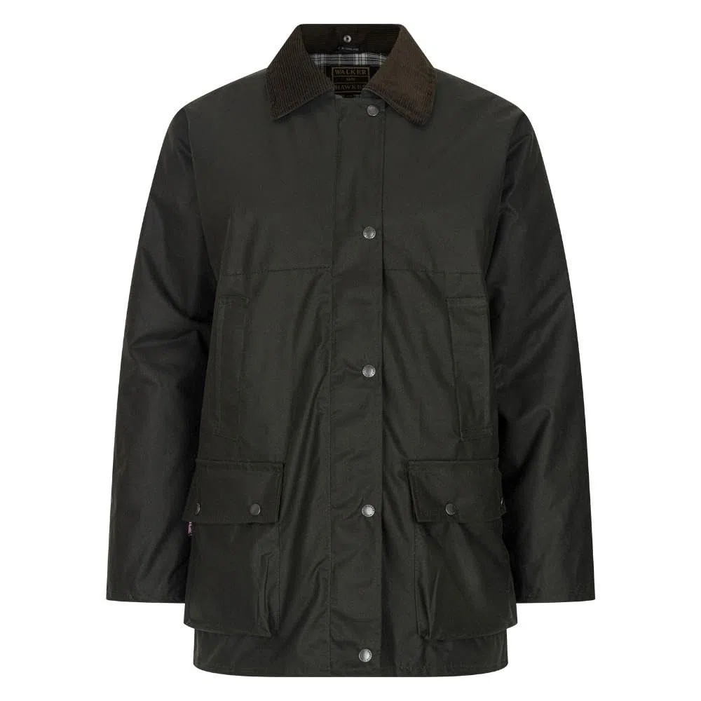 Walker and Hawkes - Veste Rembourrée Kirkstall en Cire pour Femmes