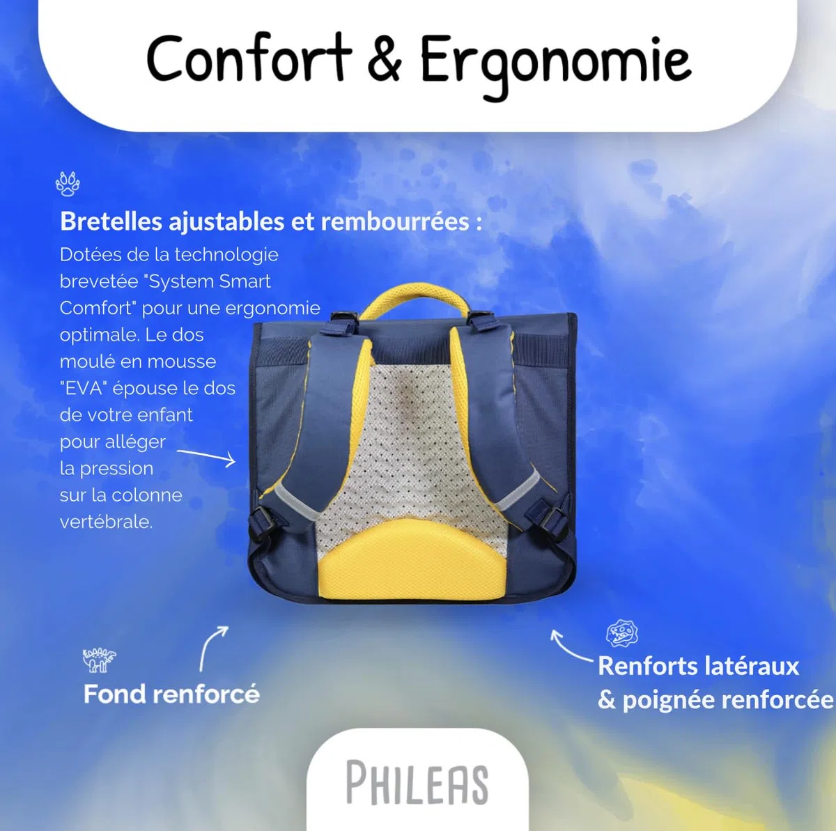 Bagtrotter - Cartable Primaire Garçon 38 cm - Grand Rangement - Tons Bleu - Différents Modèles & Licences