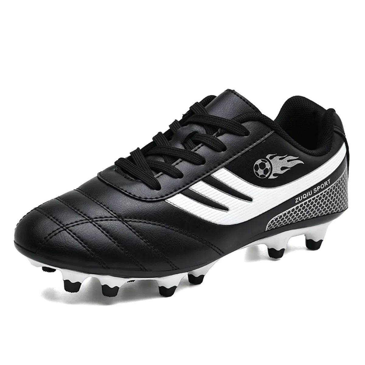 Chaussures de Football Enfant Crampons Professionnel Chaussures de Football Garçon Chaussures d'Entraînement Fille Légères Baskets Chaussures de Foot en Plein Air