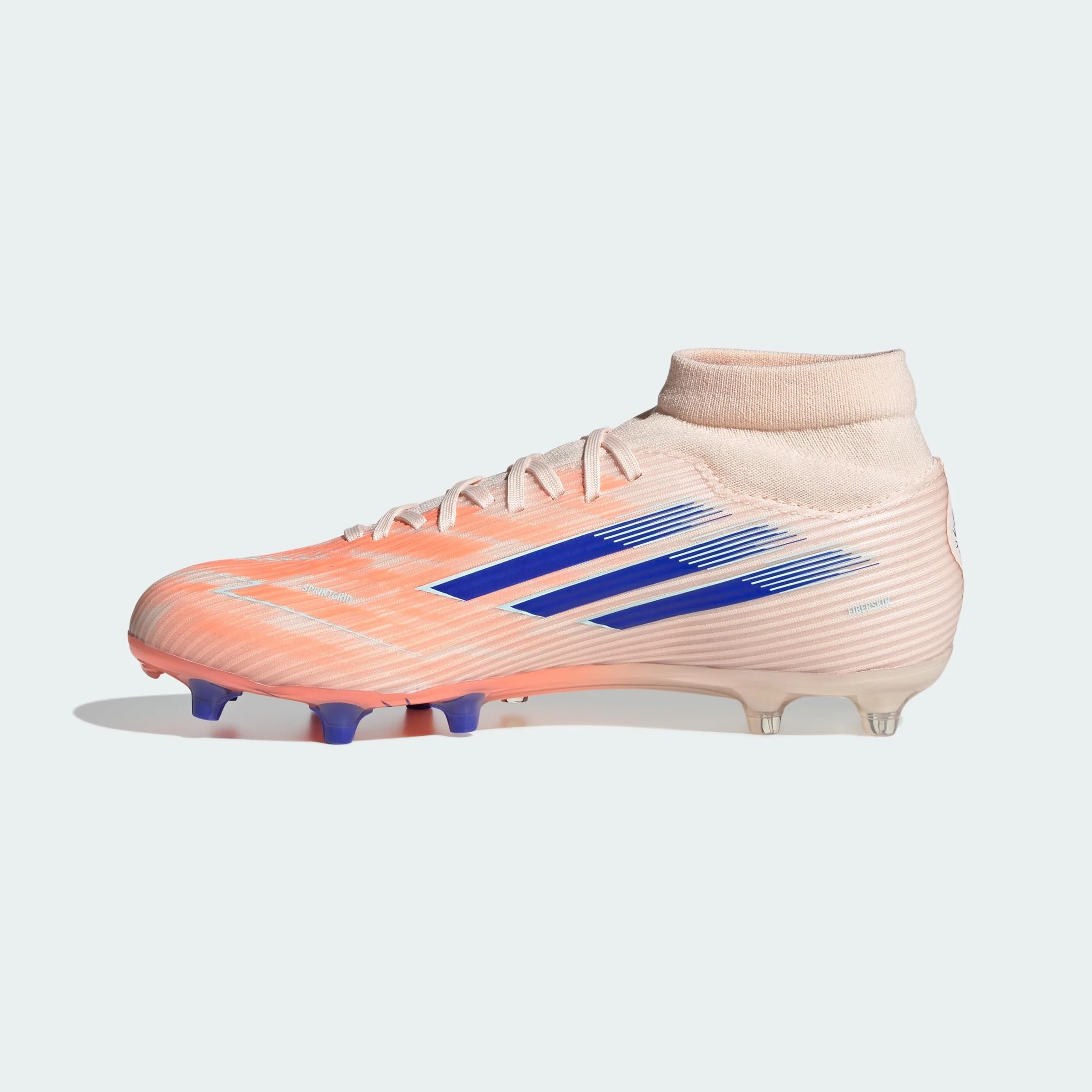 adidas Chaussures de Football Sparkfusion Elite F50 pour Femme - Sol Fixe/Gazon Artificiel, Orange, 40 EU