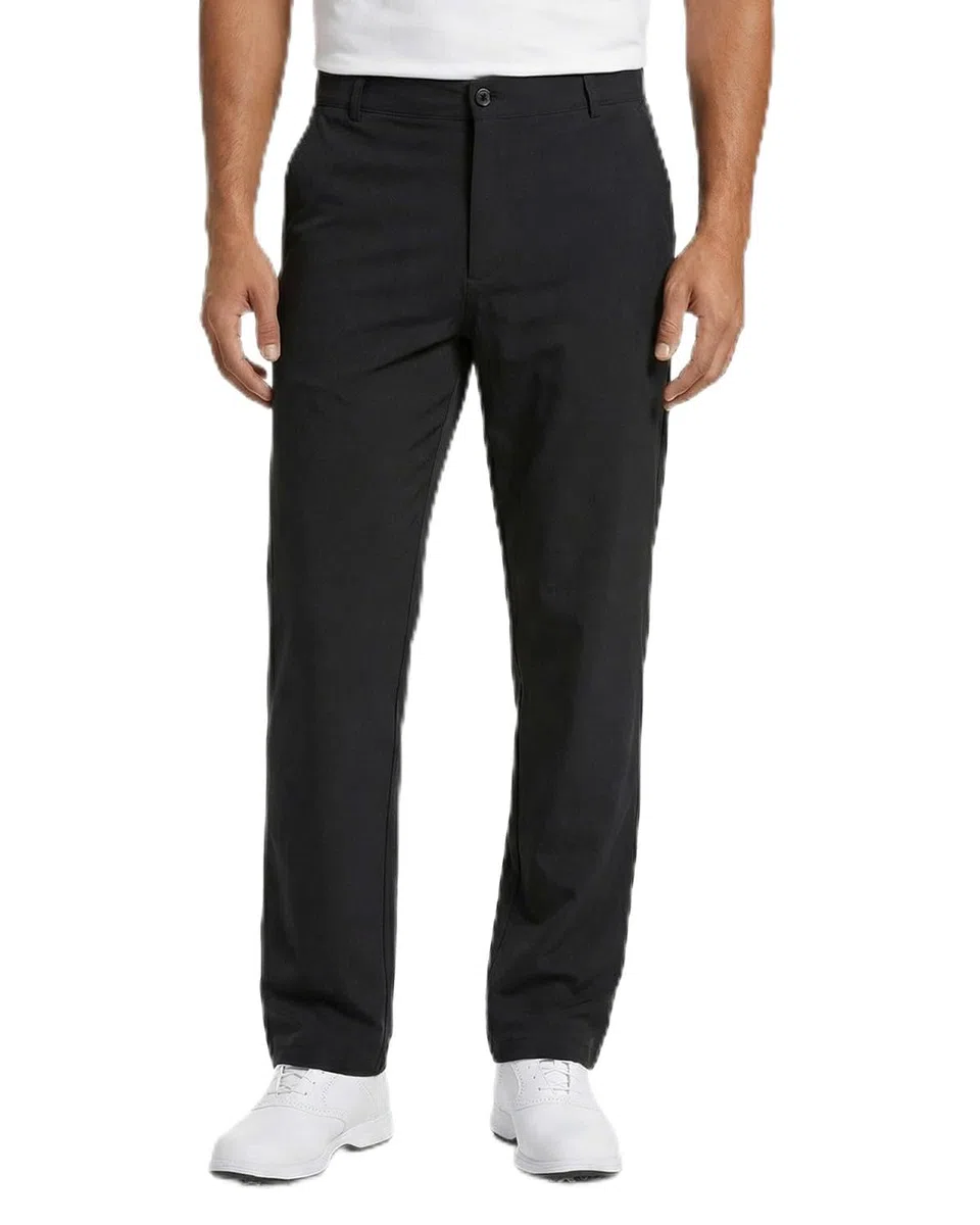 Zylioo Pantalon de golf long pour homme avec couture d'entrejambe extensible, pantalon de travail à séchage rapide léger avec poches