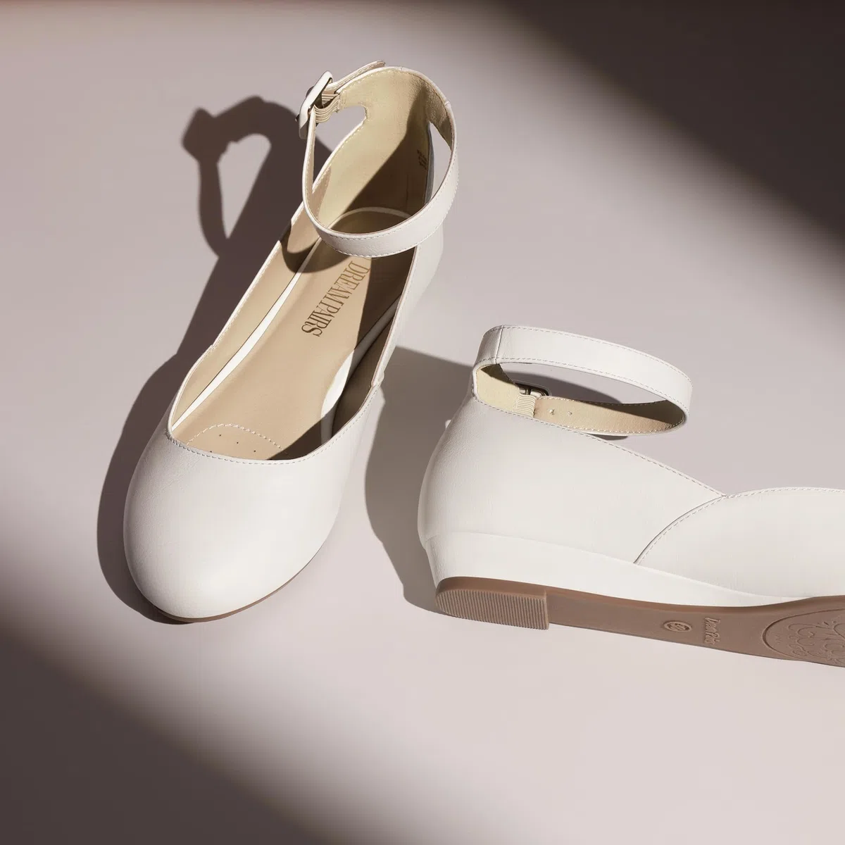 DREAM PAIRS Femme Revona Ballerines Femme élégantes Flats Chaussures