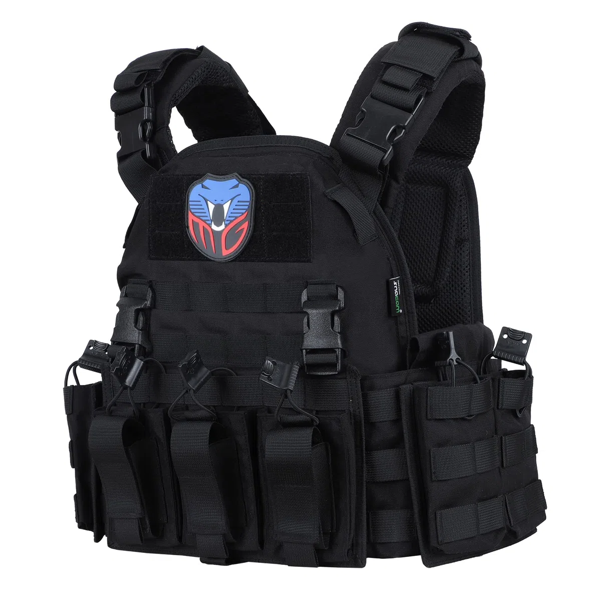 MGFLASHFORCE Gilet tactique Molle Airsoft pour homme