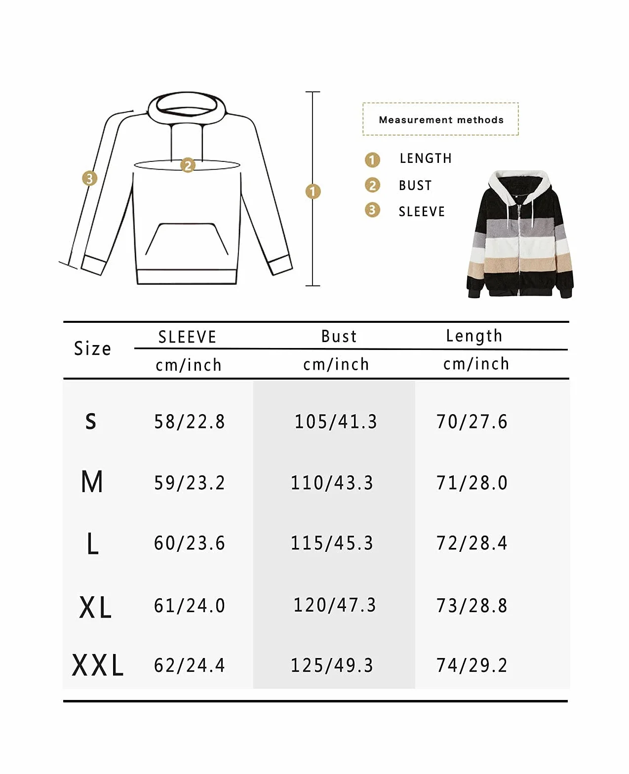 ABINGOO Manteaux Polaire Zippée pour Femme Mode en Peluche à Capuche Épaissir Blouson Chaud Hiver Décontractée Doux Ample Veste