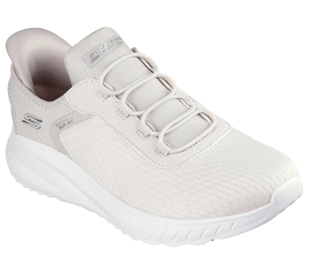 Skechers Chaos Skechers Femme Baskets Hands-Free Slip-Ins Bobs Squad Chaos Daily Inspiration, Rose Knit, 41 EUFemme