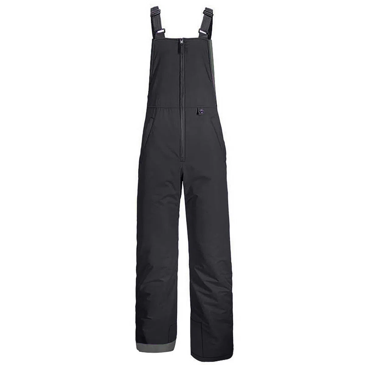 Salopette de ski isolante pour femme - Pantalon de snowboard d'hiver sans manches - Bretelles réglables - Combinaison une épaule pour femme