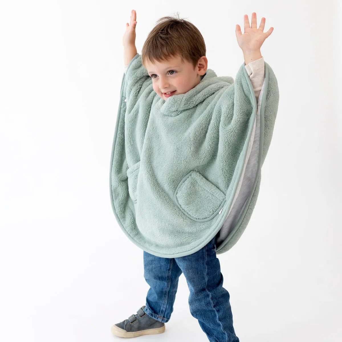 BEMINI Poncho de voyage 9-36m Softy jersey