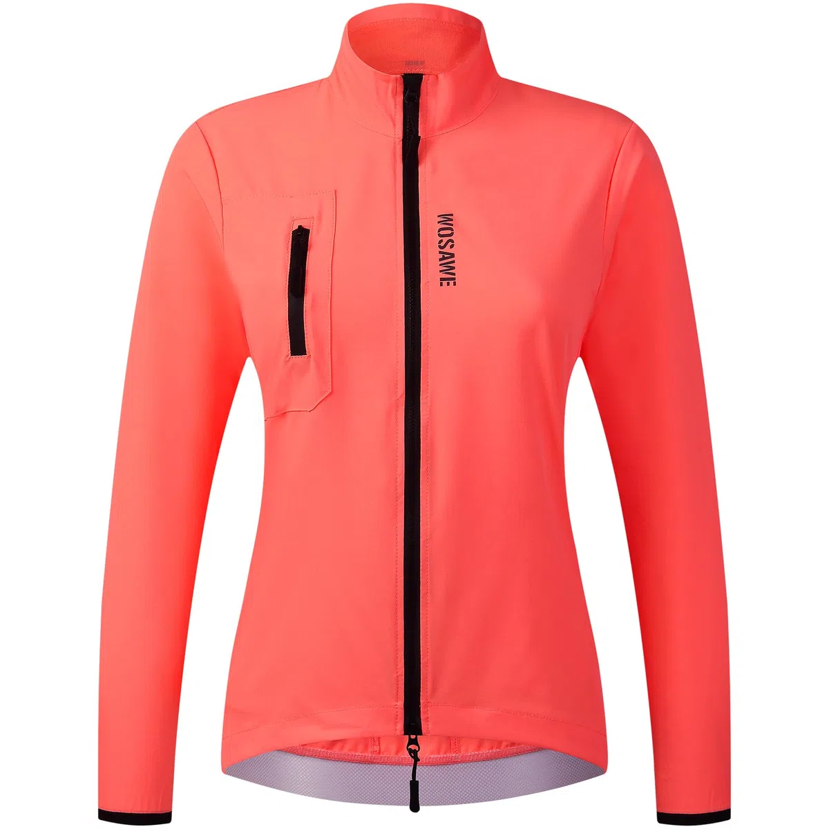 WOSAWE Veste De Cyclisme pour Femme Respirant Légère Coupe-Vent Manteau de Course à Pied