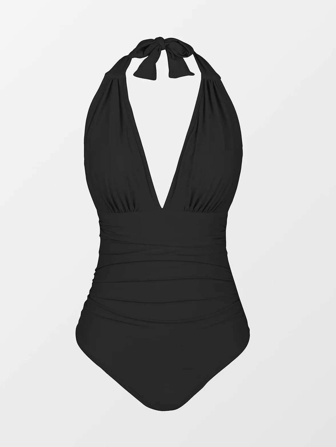 CUPSHE – Maillot de bain une pièce pour femme avec effet gainant, dos nu et col en V profond
