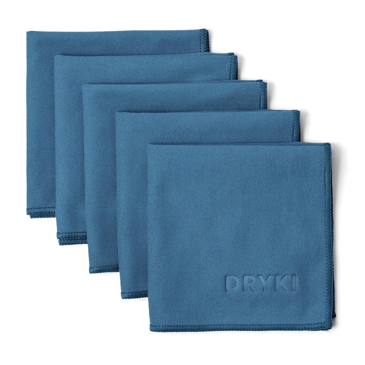 DRYKI Mouchoirs absorbant la transpiration – Mouchoirs en microfibre originaux pour évacuer la transpiration des mains, du visage et du corps